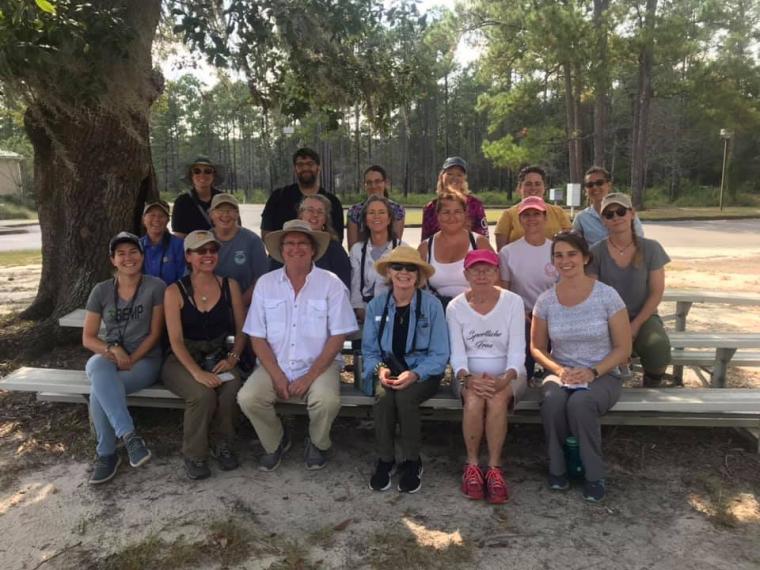 Local Phenology Leaders gathered in Grand Bay, Mississippi