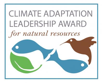 Climate Adaptation Leadership Award for natural resources logo